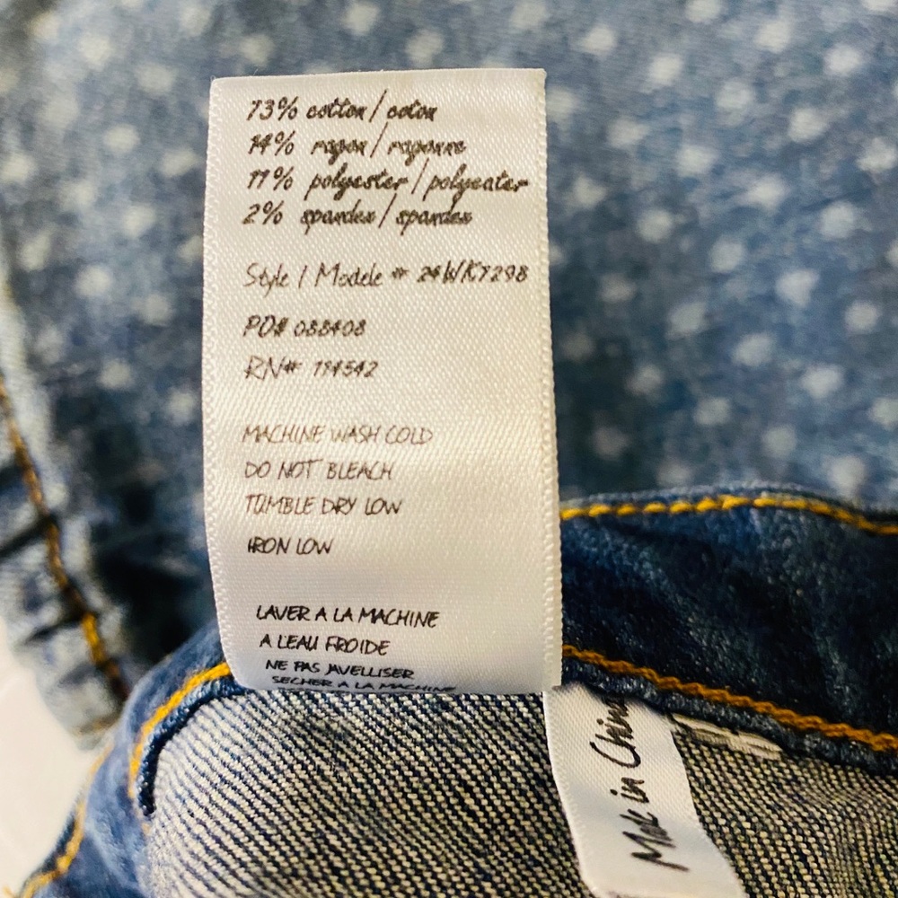 NWT BLANKNYC GIRLS POLKA DOT SKINNY JEANS SZ 14 - Picture 8 of 11